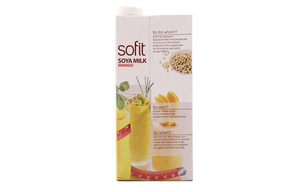 Sofit Soya Milk Mango    Tetra Pack  1 litre
